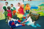 Musical puppet show children's theatre