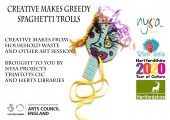 Fun Things to do Indoors - Make a Greedy Spaghetti Troll - Creative Makes from Houshold Waste
